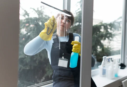 Nettoyage de vitres intérieures et extérieures à Landeronde